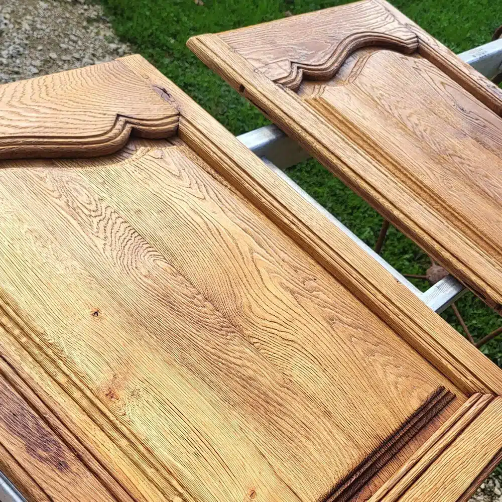 relooking de porte de placard en bois